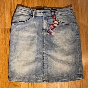 AG Adriano Goldschmied The Trust Denim Jean Skirt